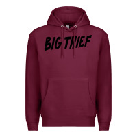 Burgundy BIG THIEF Premium Hoodie - linhVisuals