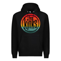 Black The Kinks Vintage Music Retro Premium Hoodie - linhVisuals