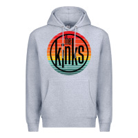 Heather Grey The Kinks Vintage Music Retro Premium Hoodie - linhVisuals