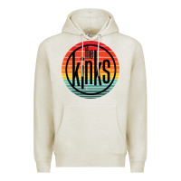 Oatmeal Heather The Kinks Vintage Music Retro Premium Hoodie - linhVisuals