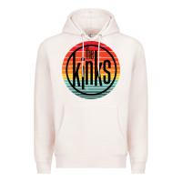 Pale Pink The Kinks Vintage Music Retro Premium Hoodie - linhVisuals