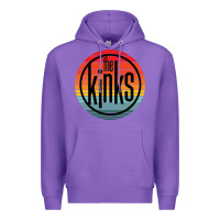 Purple The Kinks Vintage Music Retro Premium Hoodie - linhVisuals