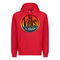 Red The Kinks Vintage Music Retro Premium Hoodie - linhVisuals