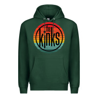 Sports Green The Kinks Vintage Music Retro Premium Hoodie - linhVisuals