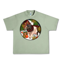 Oil Green hampshire sow pig christmas Urban Heavy Tee - LillyAllenDesigns