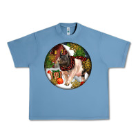 Pebble Blue hampshire sow pig christmas Urban Heavy Tee - LillyAllenDesigns