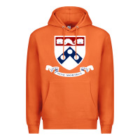 Carrot upenn shield with banner Premium Hoodie - linhVisuals