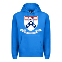 True Royal upenn shield with banner Premium Hoodie - linhVisuals