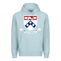 Blue Mist upenn shield with banner Premium Hoodie - linhVisuals