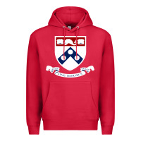 Cardinal upenn shield with banner Premium Hoodie - linhVisuals