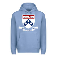 Colony Blue upenn shield with banner Premium Hoodie - linhVisuals