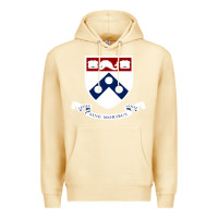 Pina Colada upenn shield with banner Premium Hoodie - linhVisuals