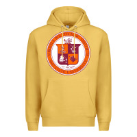 Antique Gold virginia tech seal Premium Hoodie - linhVisuals