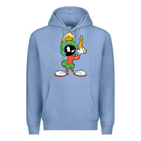 Colony Blue marvin the martian looney Premium Hoodie - linhVisuals