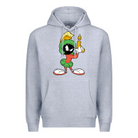 Heather Grey marvin the martian looney Premium Hoodie - linhVisuals