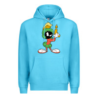 Ocean Blue marvin the martian looney Premium Hoodie - linhVisuals