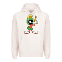 Pale Pink marvin the martian looney Premium Hoodie - linhVisuals