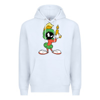 White marvin the martian looney Premium Hoodie - linhVisuals