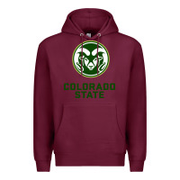 Burgundy colorado state rams Premium Hoodie - linhVisuals