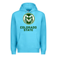 Ocean Blue colorado state rams Premium Hoodie - linhVisuals