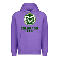 Purple colorado state rams Premium Hoodie - linhVisuals