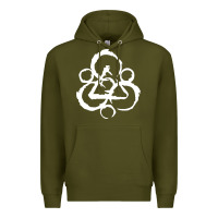 Army Green coheed and cambria Premium Hoodie - linhVisuals