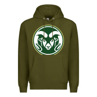 Army Green colorado state rams Premium Hoodie - linhVisuals