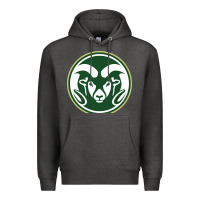 Charcoal Heather colorado state rams Premium Hoodie - linhVisuals
