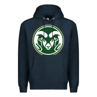 Navy colorado state rams Premium Hoodie - linhVisuals