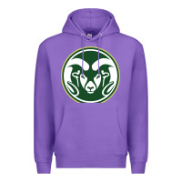 Purple colorado state rams Premium Hoodie - linhVisuals