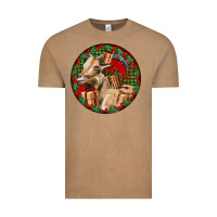 Vintage Coffee Spanish Goat Christmas Vintage Tee - LillyAllenDesigns