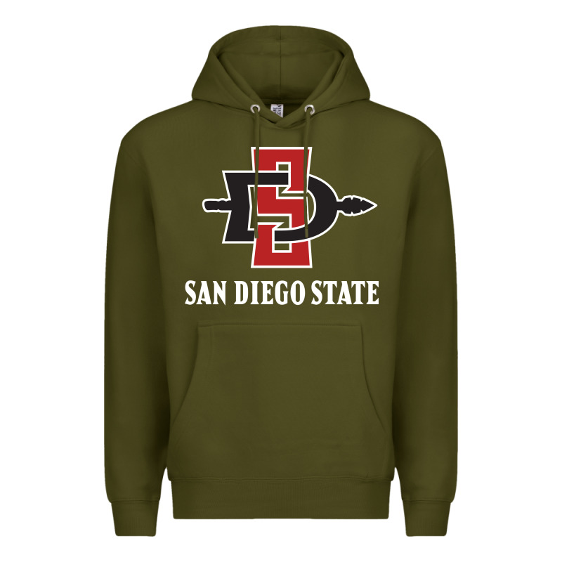 San Diego State Aztecs Premium Hoodie by linhVisuals | Teevron