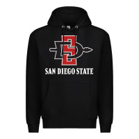 Black san diego state aztecs Premium Hoodie - linhVisuals