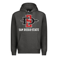Charcoal Heather san diego state aztecs Premium Hoodie - linhVisuals