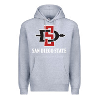 Heather Grey san diego state aztecs Premium Hoodie - linhVisuals