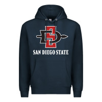 Navy san diego state aztecs Premium Hoodie - linhVisuals