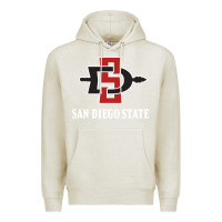 Oatmeal Heather san diego state aztecs Premium Hoodie - linhVisuals