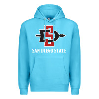 Ocean Blue san diego state aztecs Premium Hoodie - linhVisuals