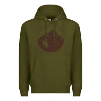 Army Green university of wyoming cowboys Premium Hoodie - linhVisuals