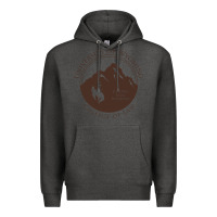 Charcoal Heather university of wyoming cowboys Premium Hoodie - linhVisuals