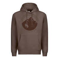 Coffee university of wyoming cowboys Premium Hoodie - linhVisuals