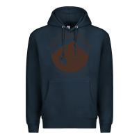 Navy university of wyoming cowboys Premium Hoodie - linhVisuals