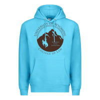 Ocean Blue university of wyoming cowboys Premium Hoodie - linhVisuals