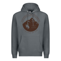 Rock university of wyoming cowboys Premium Hoodie - linhVisuals