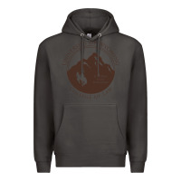 Smoke university of wyoming cowboys Premium Hoodie - linhVisuals