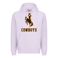 Lilac university of wyoming cowboys Premium Hoodie - linhVisuals
