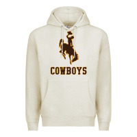 Oatmeal Heather university of wyoming cowboys Premium Hoodie - linhVisuals
