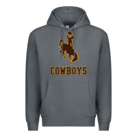 Rock university of wyoming cowboys Premium Hoodie - linhVisuals