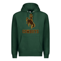 Sports Green university of wyoming cowboys Premium Hoodie - linhVisuals