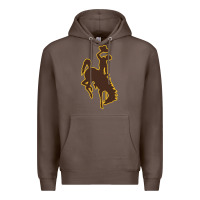 Coffee university of wyoming cowboys Premium Hoodie - linhVisuals